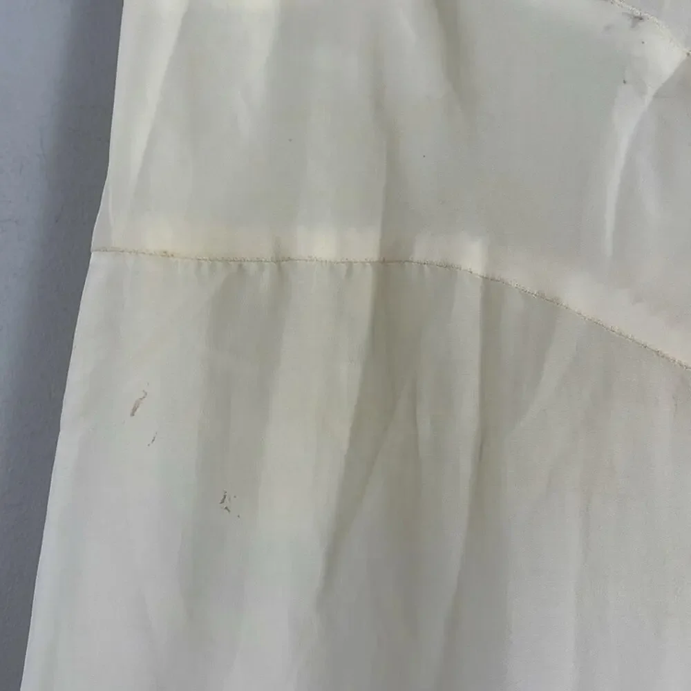 Vintage 50's Barbizon lace detailed long maxi full length slip nightgown dress - Picture 11 of 11